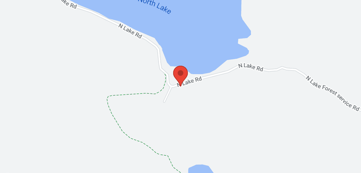 map of 6084 NORTH LAKE ROAD